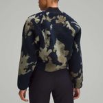 Lululemon lab Womens Fleece Bomber Jacket Photo 3