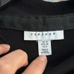 Topshop Black Hoodie Dress Photo 3