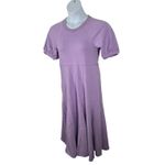 Free People  Beach Brentwood Lavender Maxi Dress Size Small Boho Cotton Photo 4