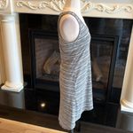 Converse Knit Dress Gray White Stripe Women Small High Low Summer  One Star Comfy Photo 5
