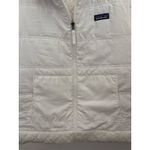 Patagonia  Women's Ivory Hooded Reversible‎ Fleece Vest Size xl Photo 1