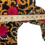 Papell Boutique Papell‎ Boutique Size 10 Black Pearl Rose Chain Midi Dress Photo 4