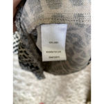 Garnet Hill Linen Shift Dress Cruise Resort Artisan Coastal Natural Fiber Tribal Photo 8