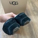 UGG  Ansley black suede fur slippers slides slip on shoes sneakers women's 7 Photo 3