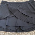 IBKUL Crystal Y2K Pleated Skort Black Sz L Preppy Skirt Tennis Golf Pickleball Size L Photo 5