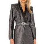 Bronx and Banco Belle Black Blazer Dress Party Prom Christmas New Years sz L NWT Photo 1
