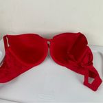 Savage X Fenty Linking Hearts T-Shirt Bra Red Sz 36DDD Photo 4