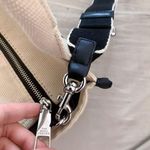 Marc Jacobs  Tote shoulder Bag Beige Black logo Canvas zipper Photo 9