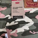 Levi's NWT LEVI’S 721 High Rise Skinny Jeans Camouflage SZ-12 Photo 5