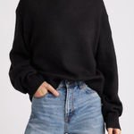 Treasure & Bond  Black Turtleneck Sweater Photo 0