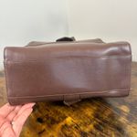 Chloé Vintage Chloe Brown Leather Sling Bag Backpack Authentic Photo 14