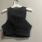 Wild Fable  Women's Cropped Denim Black Vest XS Photo 9