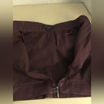 French Connection  women faux leather burgundy pencil skirt US size 0 petite Photo 6