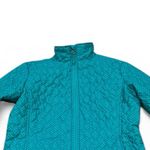Lands' End Women's Gulf Teal Green Primaloft Quilted Puffer Packable Jacket XS Photo 3
