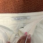 Celebrity Pink White Jean Skirt  Photo 2