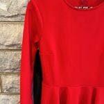 EXPRESS red high low circle skirt dress size XS Photo 2