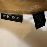 Ideology Vintage 100% Silk Gold Sheer Pintuck Button-Down Blouse - Small - Flaw Photo 2