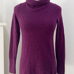 Talbots  Pure Cashmere Sweater Pullover Soft Purple Mock Neck XS Photo 0