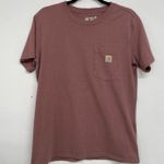Carhartt  Brown Short Sleeve Classic Tee Shirt M Photo 0