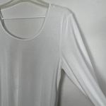 Old Navy Go-Dry Active Breathable Long Sleeve White Top Size Large Photo 3