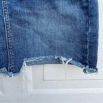 American Eagle  Women’s Skirt Blue Denim Jean Distressed Frayed Hem Size 6 Photo 9