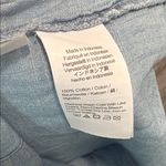 J.Crew  Chambray Ruffle Tank Blue  Top Denim size small NEW Photo 9