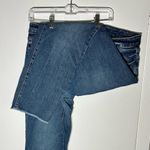 Lane Bryant  18 Blue Jeans w/ Whiskering and Frayed Hem Photo 1