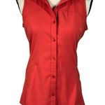 Columbia Small Top Omni-Shade Sleeveless Button-Up Stretch Pocket Collared Vents Photo 0