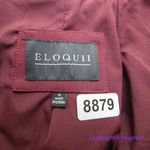 Eloquii New!  Wide Belt Single Breasted Blazer‎ burgundy, size 16 Photo 11