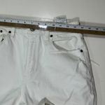 Abercrombie & Fitch  High Rise Mom Jeans Curve Love Distressed‎ White Denim 27/4R Photo 10