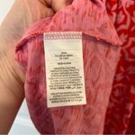 Boden USA Boden Jersey T-Shirt Dress Dragon Floret Tile Red Pink Cotton Womens Size 12 Photo 5