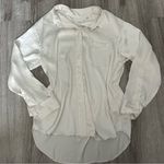 Wilfred  Aritzia Silky Pearl Color Button Up Blouse Business Casual Office XS Photo 0