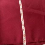 Alfred Sung  Cocktail Dress Burgundy Satin Twill V Neck D777 $200 Sz 14 Pockets! Photo 6
