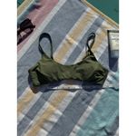 Aerie , Green Bikini Top, Size Small Photo 6