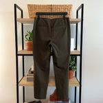 Talbots  Mid-Rise Olive Green Career Ankle Dress Pant Trouser, 10P Photo 3