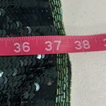 Royal Feelings Vintage Hunter Emerald Green Sequin Dress Women's Size‎ XL Photo 8