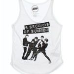 5 Seconds of Summer White Tank Top Photo 0