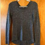 Theory Theyskens Womens Gray Blue Grey Pullover Sweater Alpaca Blend Size Small Photo 0