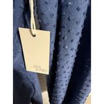 Ava James  Clay Blue Clip Dots‎ Size Medium Belted Top Photo 3