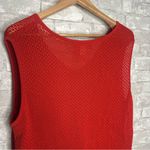 Jones New York Red Sleeveless Sweater Tank Top Size 3X *Used RN54050 Photo 10