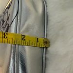 Danielle Nicole  Disney Minnie Mouse Silver Metallic Shoulder Bag Purse Photo 8