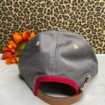 True Religion ⭐️NWT⭐️ Charcoal/Maroon TRUE Adjustable Baseball Hat | OSFA | Photo 1