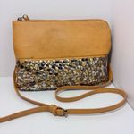 Antik Kraft  Honey Brown Metal‎ Studed Crossbody Wristlet Bag Photo 7