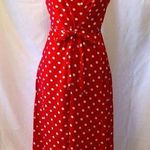 Gorgeous red & white polka dot dress M Size M Photo 0