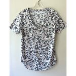 Old Navy Sz M Lightweight Scoop Neck Blouse Tee Shirt Camo Top Stretch Photo 1
