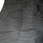 Brat Star  On/ off Shoulder Black Textured Dress Photo 7