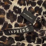 EXPRESS 🐆  Gold Tone Chain Necklace with Leopard Print Scarf Bundle Photo 1
