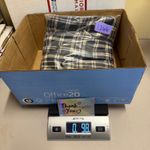 Westbound 18 Plus Black Plaid Linen 3/4 Top Beach Lounge Vacation Summer Casual Photo 7