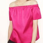 Maje  luny satin off the shoulder top nwt Photo 0