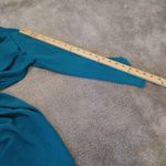 Topshop Size 4 Blue Dress Wrap Elastic Tie Casual Formal Flowy Chic Cute Photo 2